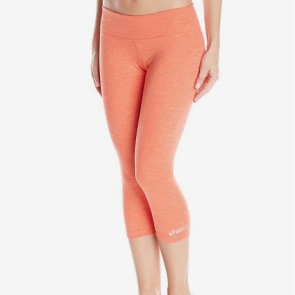 Asics Peach Space Dye Capri Leggings